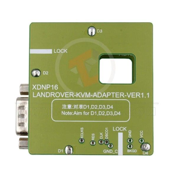 Xhorse XDNP16 KVM Solder Free Adapter Special for Land Rover Compatible with Manufacturers Xhorse