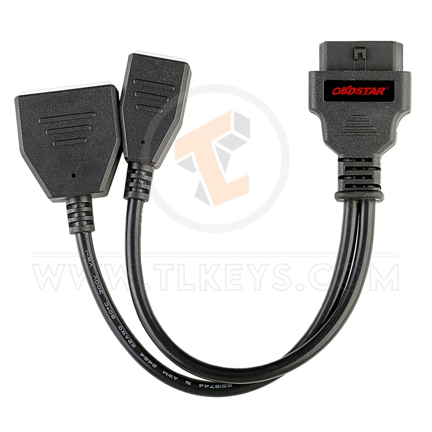 OBDStar NissanRenault 16 + 32 Cable Adapter Compatible devices X300 DP Plus