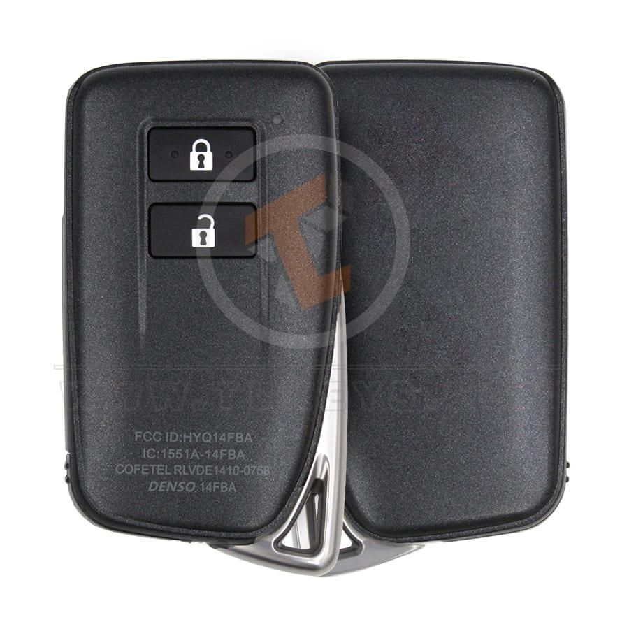 Lexus All Models 2013-2020 Smart Key Remote Shell Emergency Key/blade Included