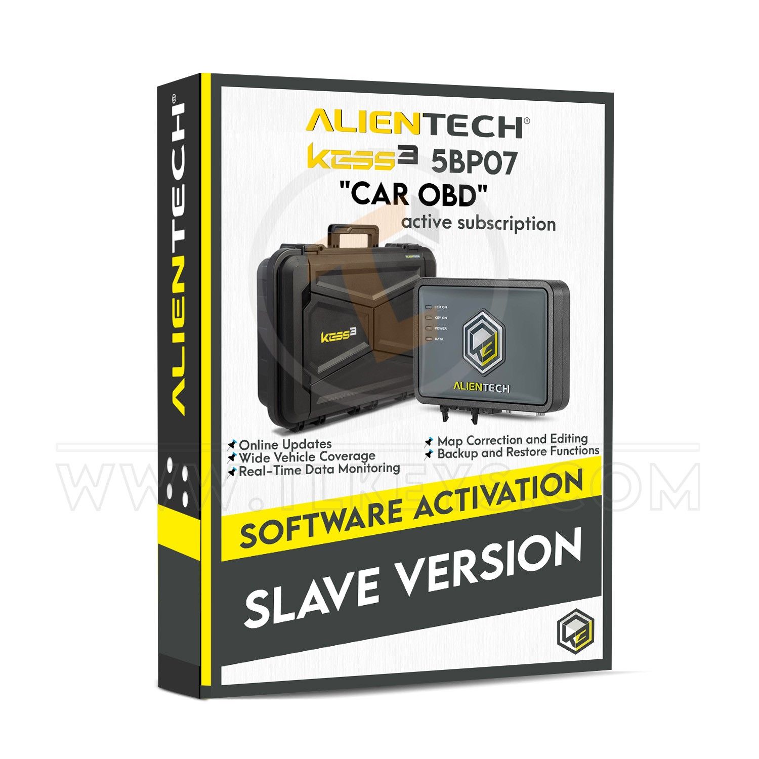 software Alientech Slave version "CAR OBD"