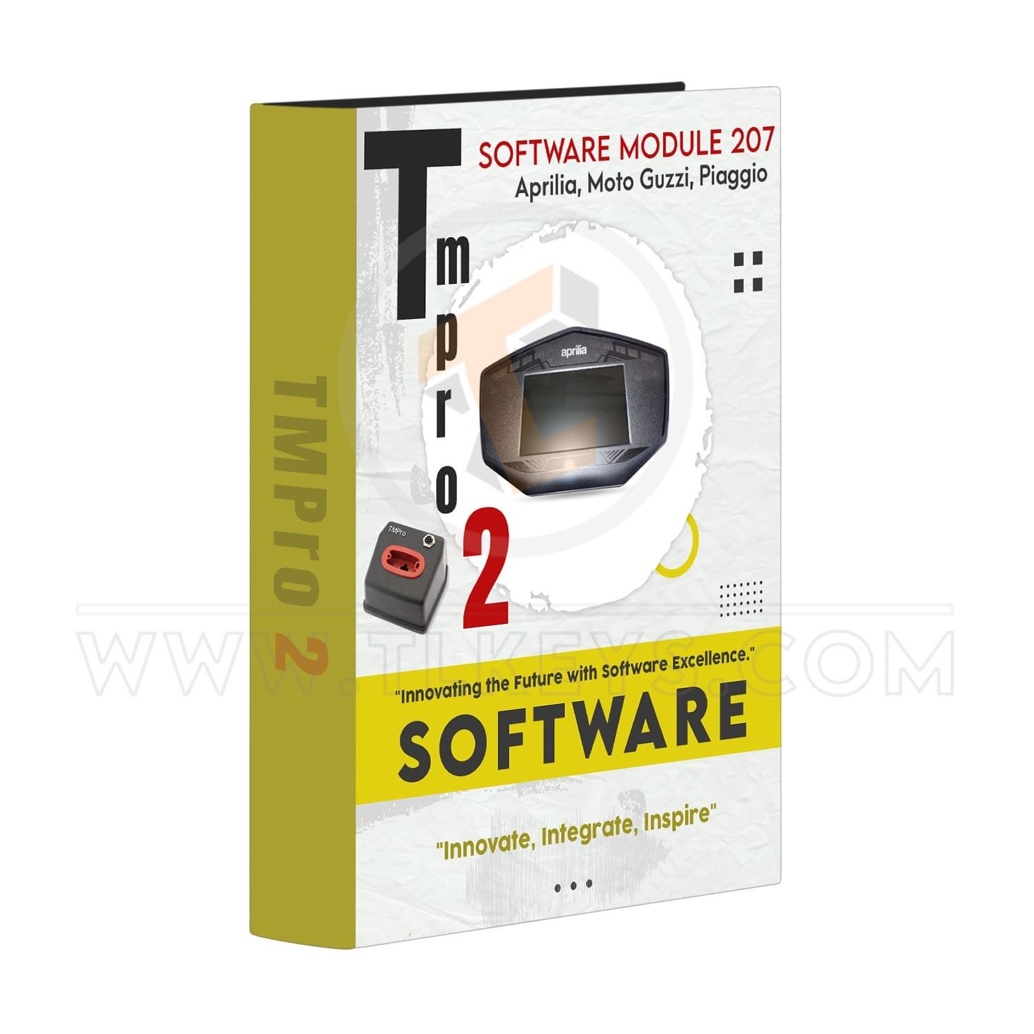 Tmpro 2 Tmpro 2 Software module 207 – Aprilia, Moto Guzzi, Piaggi software