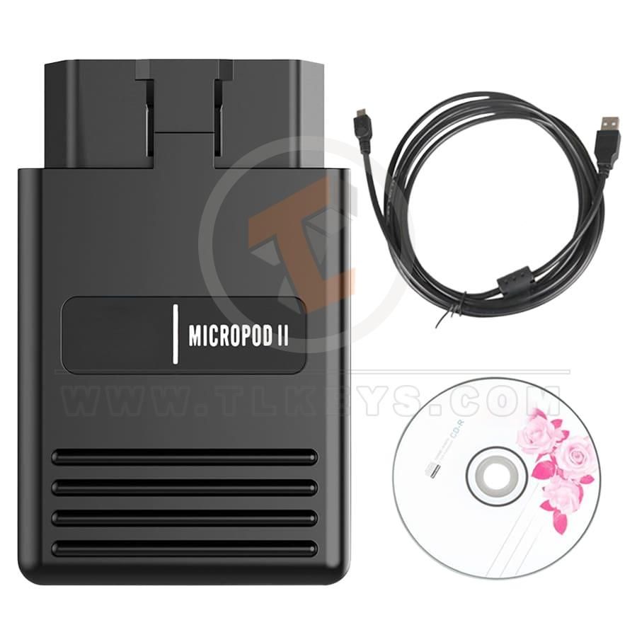 WiTech Micropod2 Adapter Diagnostic Tool V17.04.27 for Chrysler Jeep Dodge - Support Car 2018 Adapter