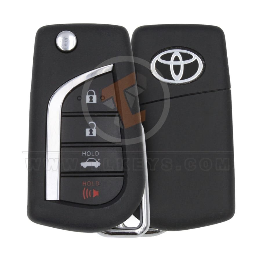 Refurbished Toyota Flip Key Remote Buttons 4