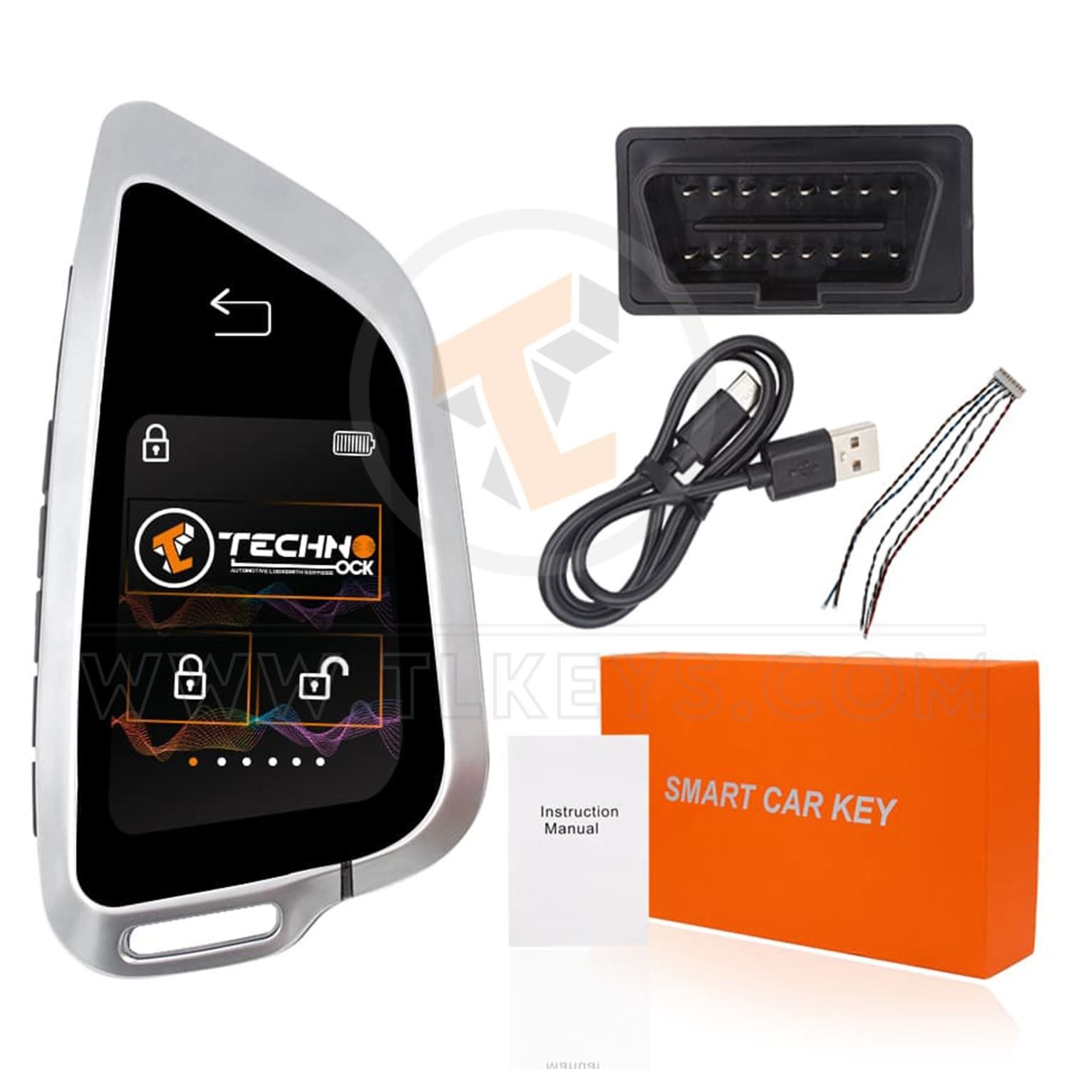 LCD Universal Modified Smart Key Remote Kit For All Keyless Entry Car BMW Knife Type lcd remote