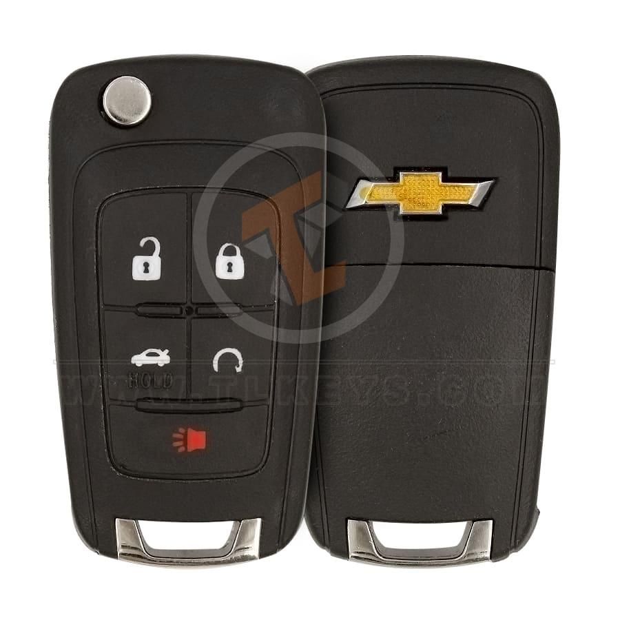Genuine Chevrolet Cruze Flip Key Remote 315MHz 5 Buttons Remote Type Flip Key Remote