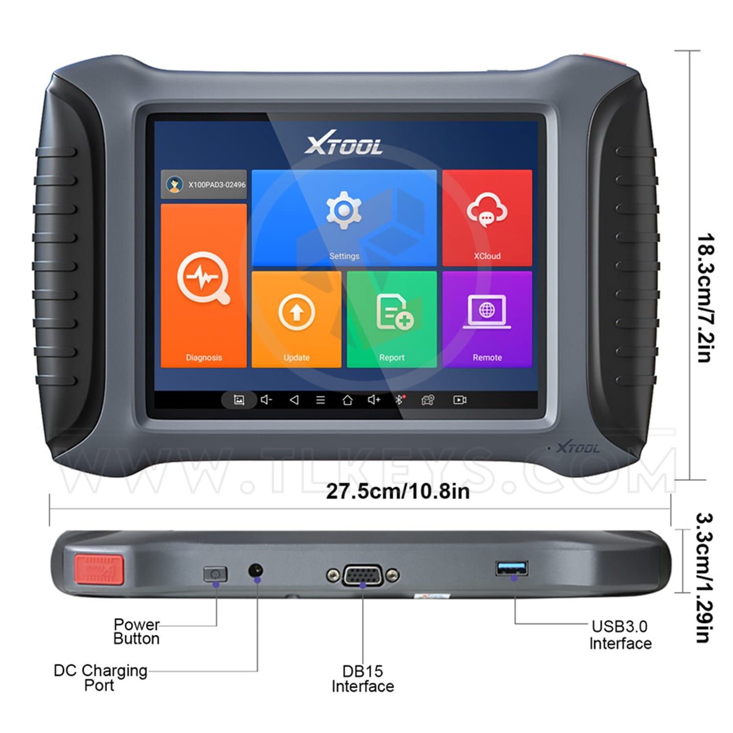 Xtool X100 Pad Elite Professional Tablet Key Programming / Diagnostic Key Programming Diagnostics Tools