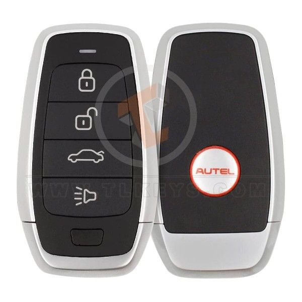 Autel IKEYAT004CL Independent Universal Smart Key Remote 4 Buttons Panic Button Yes