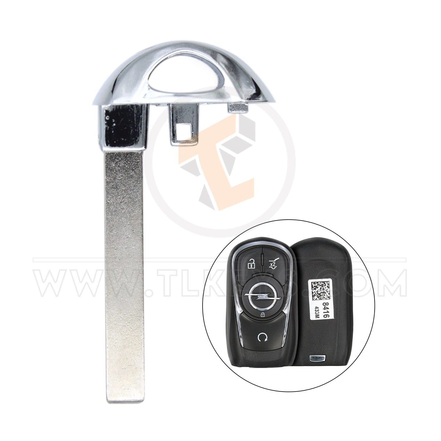 Buick Opel 2016-2020 Emergency Key Blade Emergency Keys
