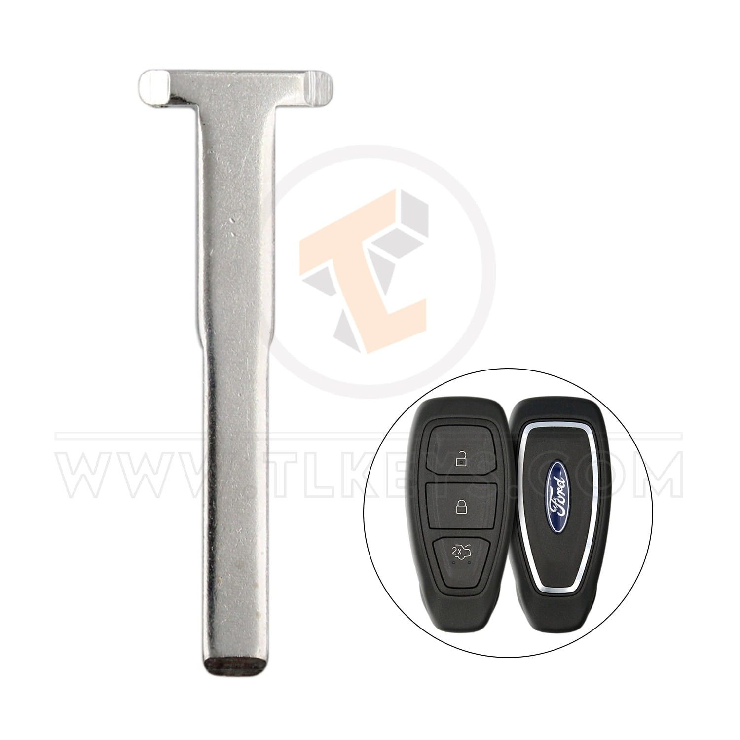 Ford Mondeo 2013-2018 Smart Key Blade HU101T Aftermarket Emergency Keys