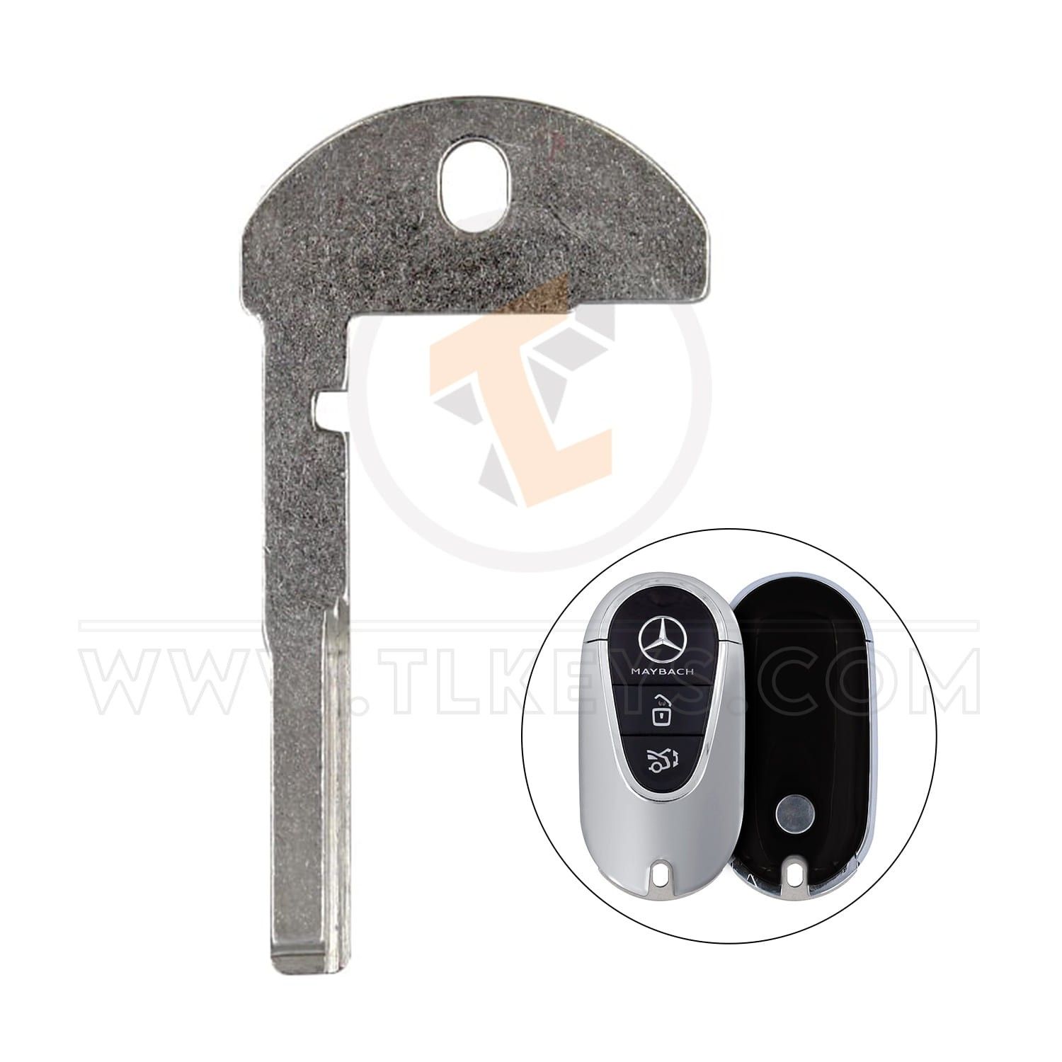 Mercedes Benz Maybach 2019-2021 Emergency Key For Smart Key Remote Status Aftermarket