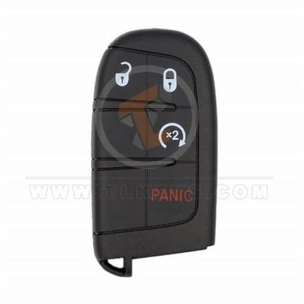 Dodge Jeep 2013-2020 Smart Key Remote Shell 3+1 Buttons Status Aftermarket
