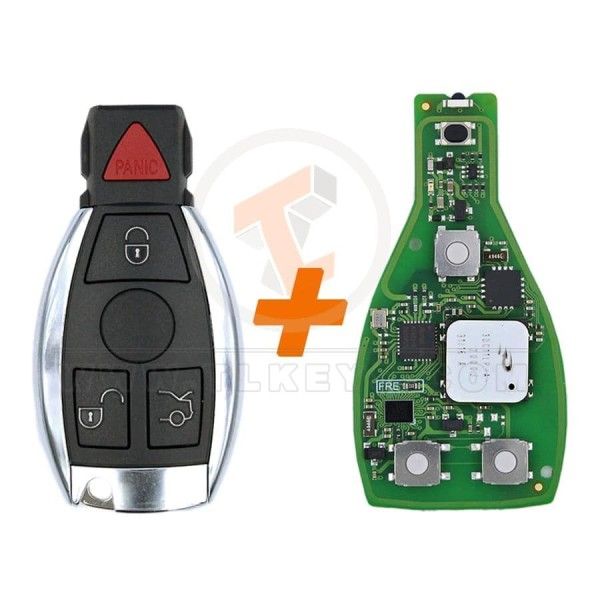 Xhorse Universal Mercedes Benz FBS3 Smart Key PCB Keyless with shell Status Aftermarket