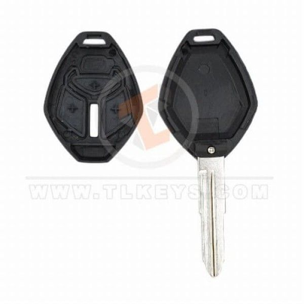 2007 2012 Mitsubishi Gallant Remote Head Shell 3 Button Emergency Key/blade Included