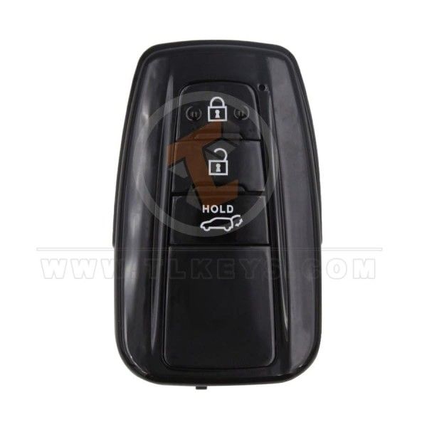 Toyota Smart Key Remote Shell 3 Buttons SUV Trunk With Mirror Painted Panic Button No