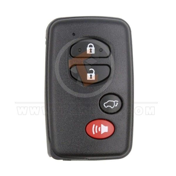 Toyota Smart Key Remote Shell 4 Buttons SUV Trunk Aftermarket Brand Panic Button Yes