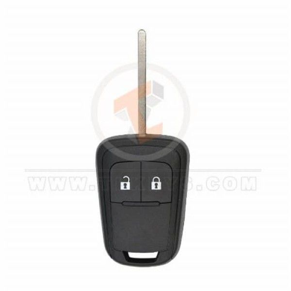 Chevrolet 2014-2018 Head Key Remote Shell 2 Buttons Aftermarket Brand Buttons 2