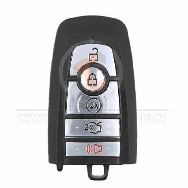 Ford 2016-2020 Smart Remote Shell 5 Buttons Aftermarket Brand Panic Button Yes