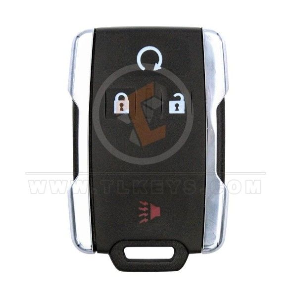 GMC Chevrolet 2017-2021 Normal Key Remote Shell 3+1 Buttons Panic Button Yes