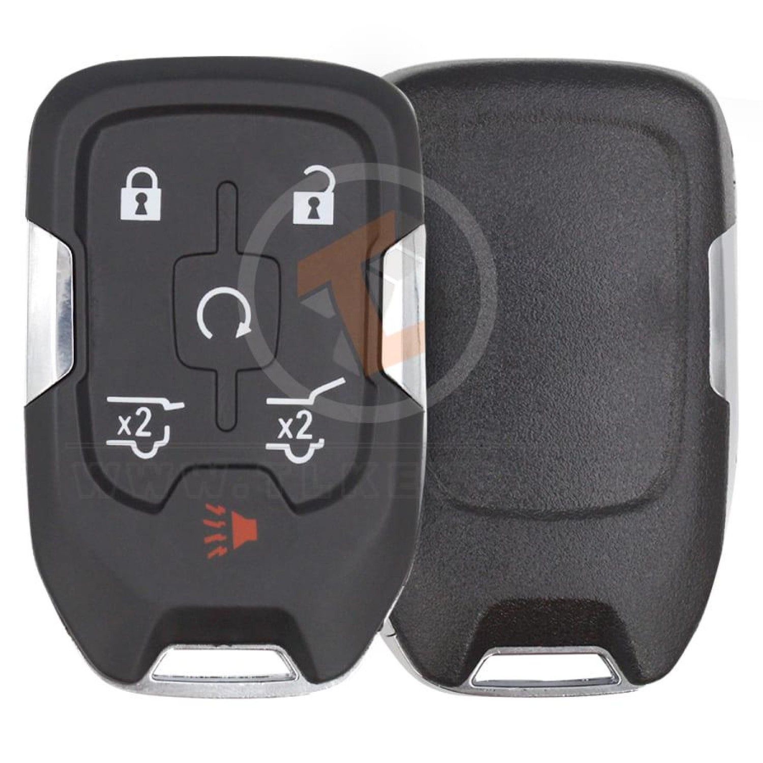 GMC Yukon 2014-2017 Smart Key Remote Shell 6 Buttons Aftermarket Emergency Key/blade Included