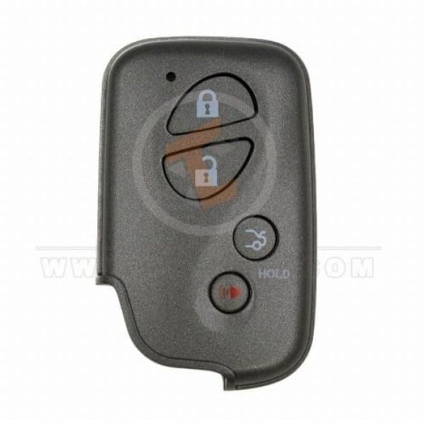 Lexus 2008-2016 Smart Key Remote Shell 3+1 Button Panic Button Yes