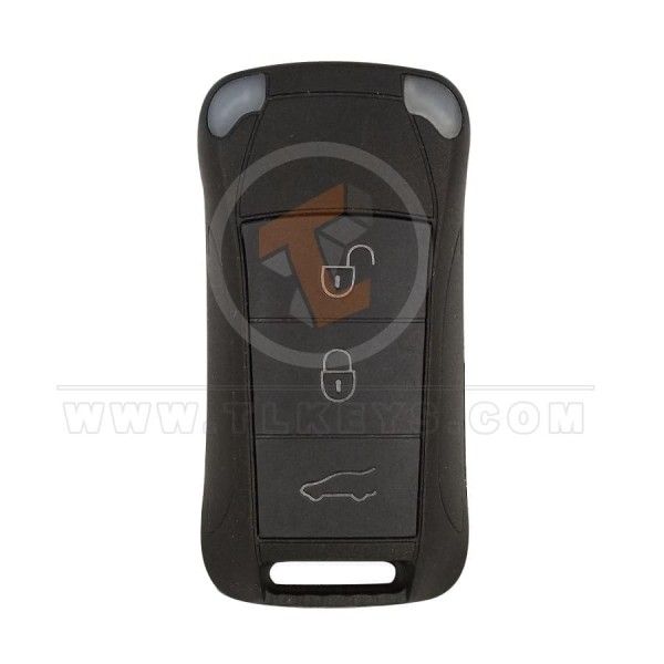 Porsche Cayenne 2006-2011 Flip Key Remote Shell 3+1 Buttons Panic Button No
