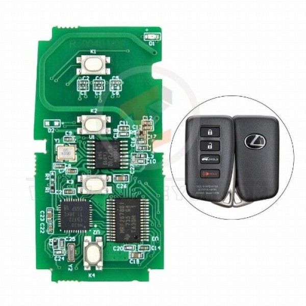 Lonsdor Toyota 2016-2019 Smart Key Board 3+1 Buttons 314MHz Panic Button Yes