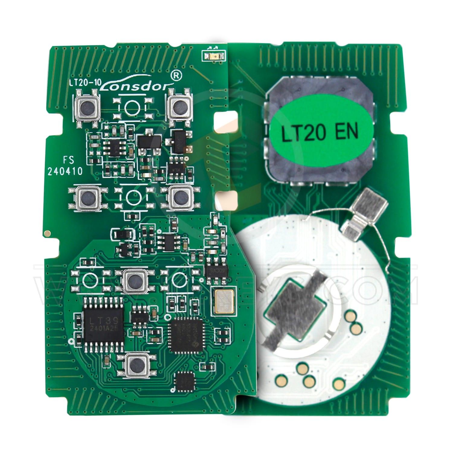 Lonsdor LT20-10 Universal Smart Remote PCB 6B Remote Type PCB