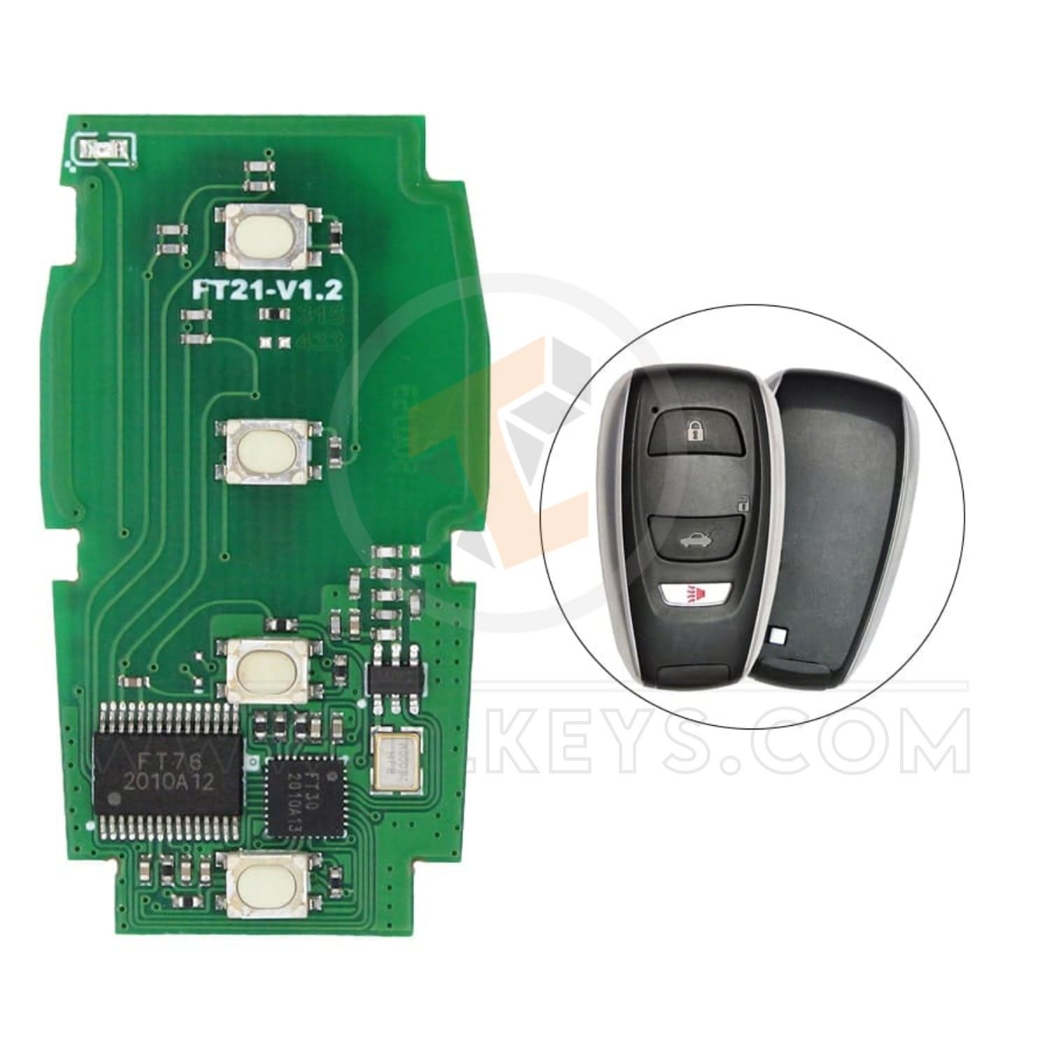 Lonsdor Subaru 2014-2020 Smart Board Key Remote 4 Buttons 314.35 MHz Frequency 314MHz