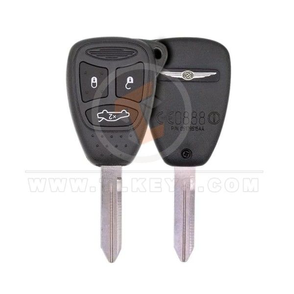Genuine Head Key Remote 2021 2022 P/N: 05179515AA 433MHz 3 Buttons Buttons 3