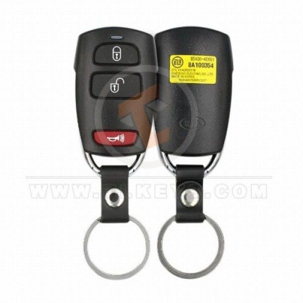 Genuine Kia Sedona Carnival Remote Key 2005 P/N: 95430-4D091 315MHz Panic Button Yes