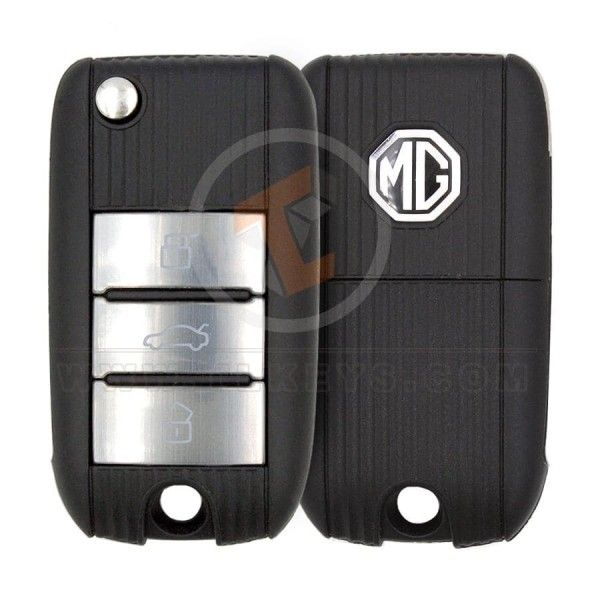 Refurbished MG ZS Flip Normal Key Remote 2017 2021 433MHz 3 Buttons Status Refurbished
