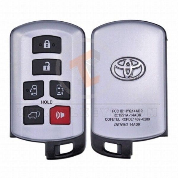 Genuine Toyota Sienna Smart Proximity 2011 2020 P/N: 89904-08010 Panic Button Yes