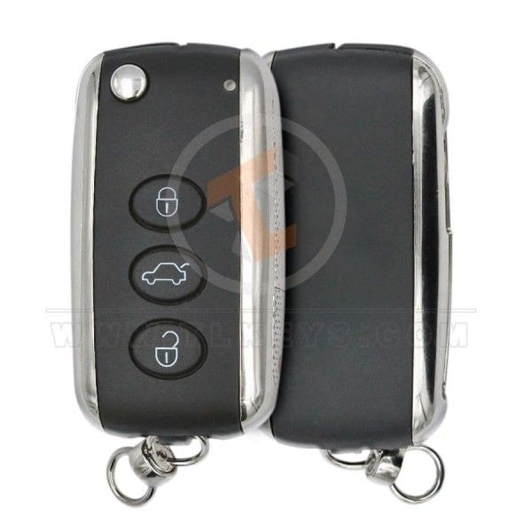  Bentley Flip Key Remote 315MHz 3 Buttons Panic Button No