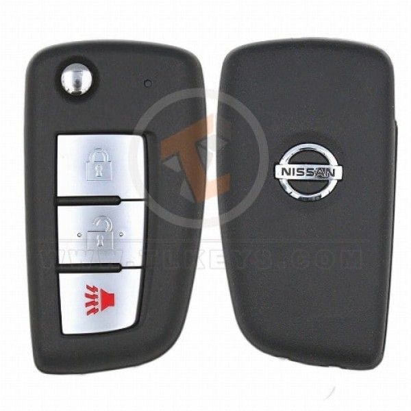 Original Nissan Kicks Rogue Flip Key Remote 2014 2021 P/N: 28268-4CB1B Battery Type CR1620