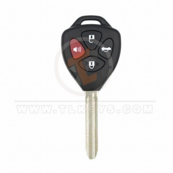Xhorse XKTO02EN Universal Wired Head Key Remote 4 Buttons Without Chip Xhorse Remotes