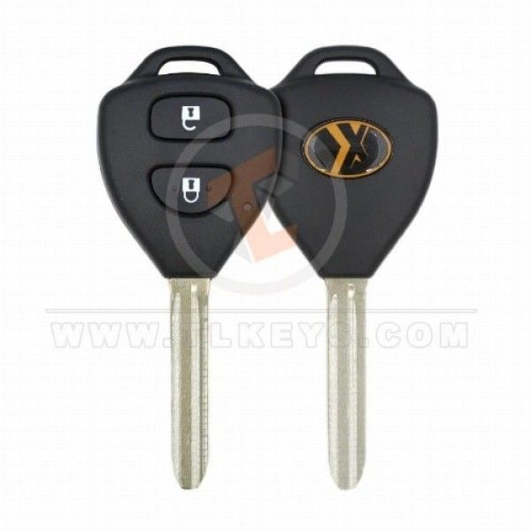 Xhorse XKTO05EN Wired Head Key Remote 2 Buttons Without Chip Xhorse