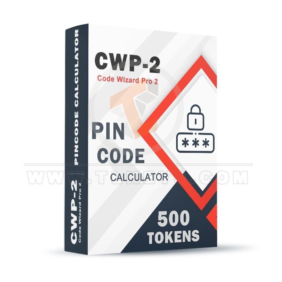 CWP2 CWP-2 Code Wizard Pro 2 Pincode Calculator - 500 Tokens token