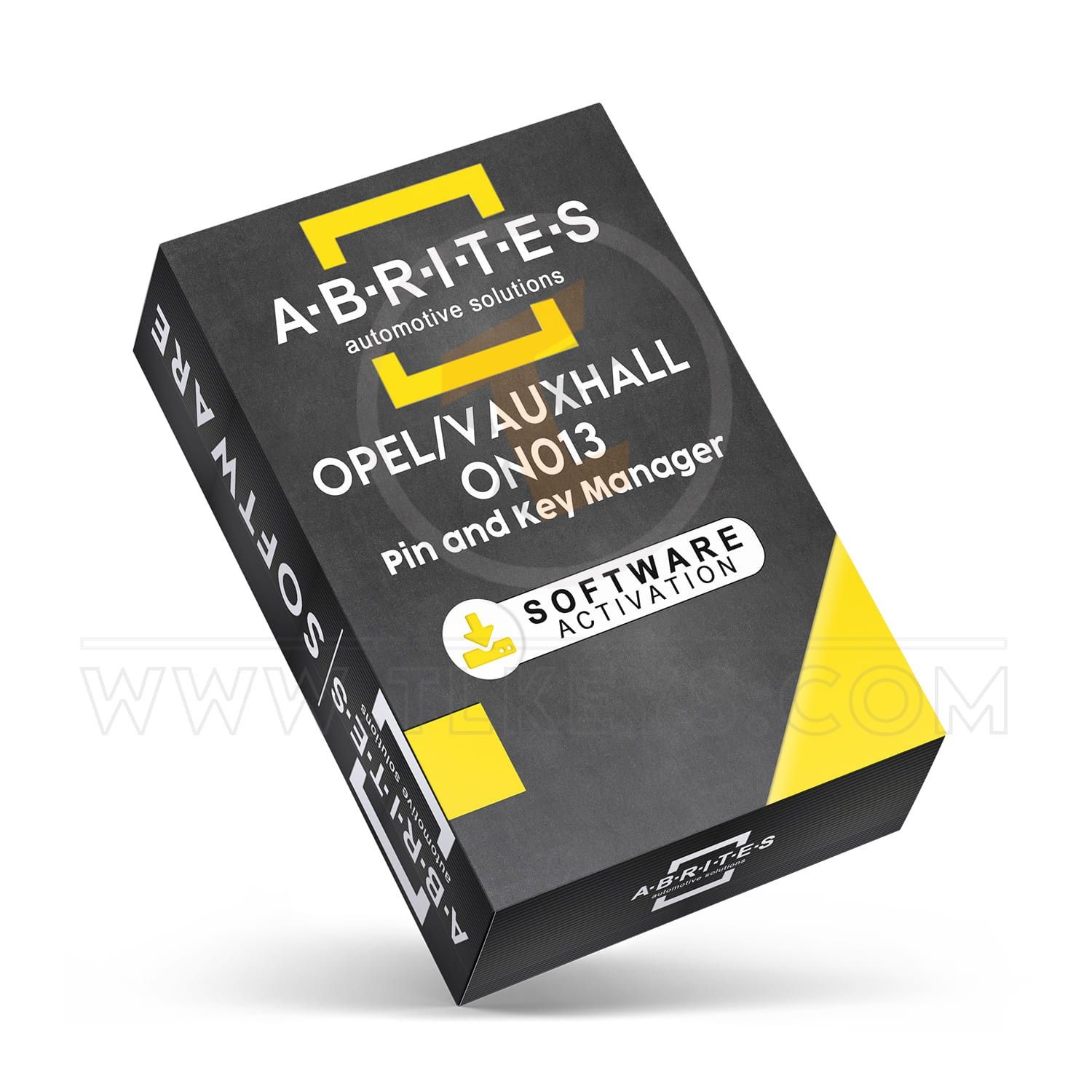 Abrites ON013 PIN AND KEY MANAGER software