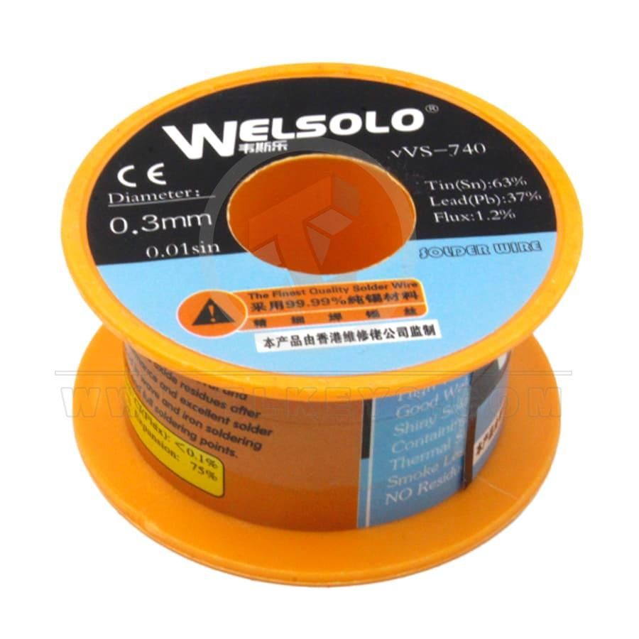 WELSOLO VVS-740 Soldering Wire 0.3mm Aftermarket Brand soldering tools