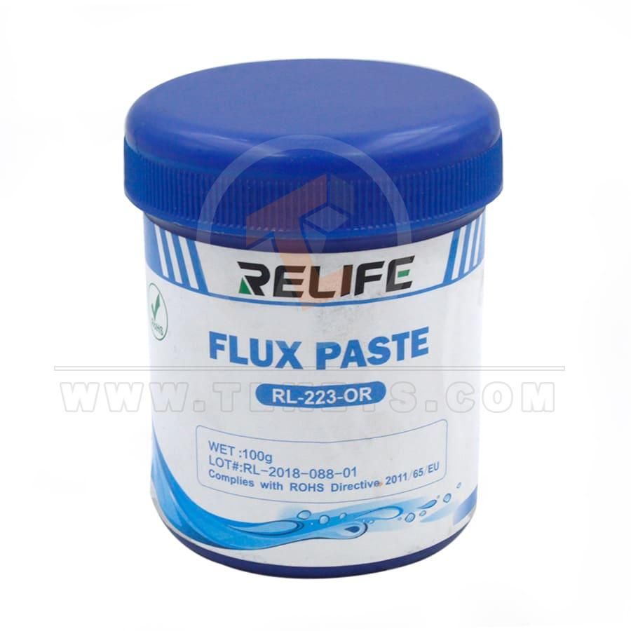RELIFE RL-223-OR Soldering Flux Paste 100G Aftermarket Brand Status Aftermarket