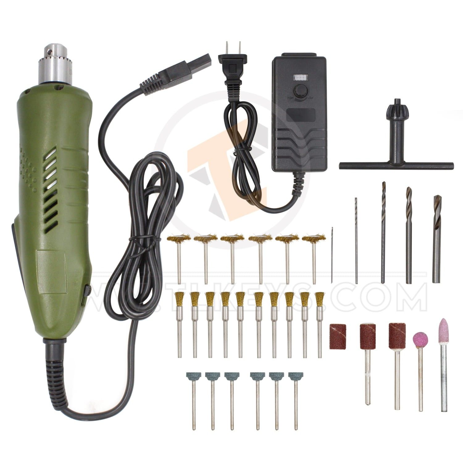 Mini Electric Drill Set Variable Speed with EU AC accessories tools
