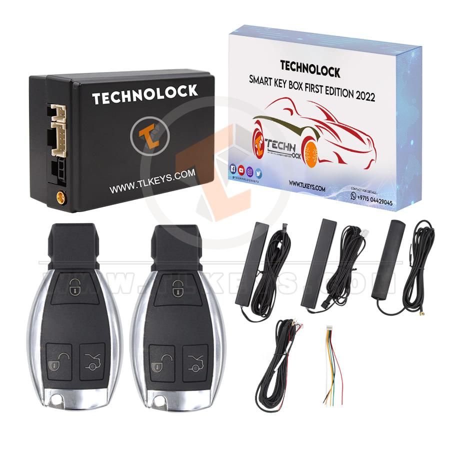 Techno Lock PKE REMOTE Smart Key 3 Buttons For Mercedes Benz Type Buttons 3