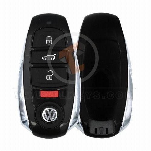 Genuine Volkswagen Touareg Smart Proximity 2013 2018 315MHz 4 Buttons Remote Type Smart Proximity