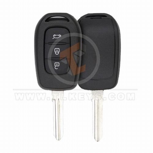  Renault Head Key Remote 2015 2017 433MHz 3 Buttons Remote Type Head Key Remote