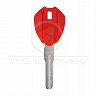 Ducati Motorcycle Blank Key Color Red - D5 Status Aftermarket