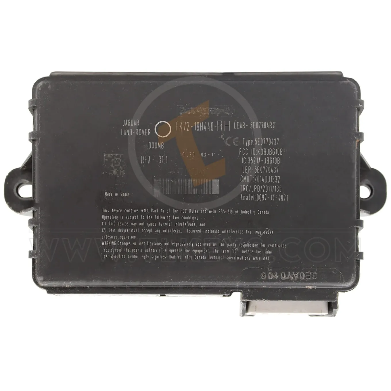 TL40549 FK72 19H440 BH 1 TL40549 FK72 19H440 BH 1
