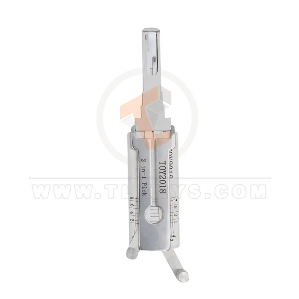 Original lishi toy2018 ag 2 in 1 pick decoder tool front Original lishi toy2018 ag 2 in 1 pick decoder tool front