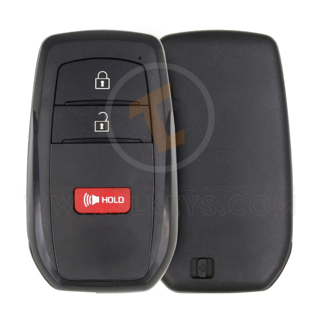 Toyota Smart Key Shell 2+1 Buttons Aftermaket Emergency Key/blade Included Toyota Smart Key Shell 2+1 Buttons Aftermaket Emergency Key/blade Included
