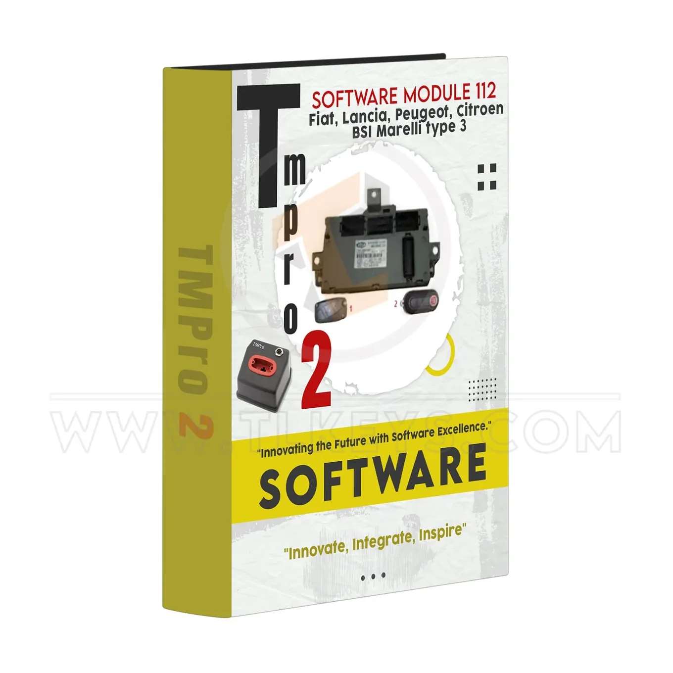 Software Tmpro 2 Tmpro 2 Software module 112 – Fiat, Lancia, Peugeot, Cit Software Tmpro 2 Tmpro 2 Software module 112 – Fiat, Lancia, Peugeot, Cit