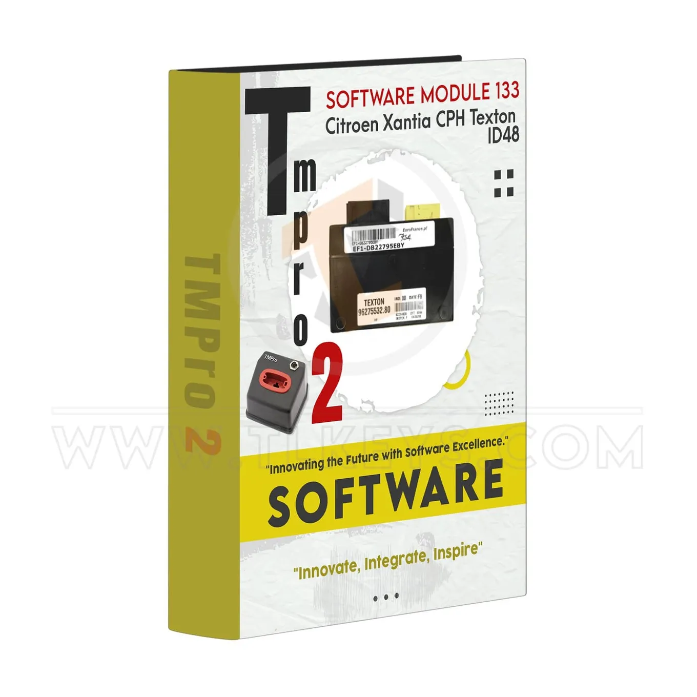 TMPRO Tmpro 2 Tmpro 2 Software module 133 – Citroen Xantia CPH Texton ID TMPRO Tmpro 2 Tmpro 2 Software module 133 – Citroen Xantia CPH Texton ID